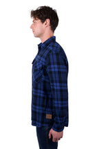 Dux-Bak Mens Peyton Thermal L/S Shirt (D5W1116201) Navy/Royal [SD]