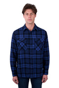 Dux-Bak Mens Peyton Thermal L/S Shirt (D5W1116201) Navy/Royal [SD]