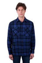 Dux-Bak Mens Peyton Thermal L/S Shirt (D5W1116201) Navy/Royal [SD]