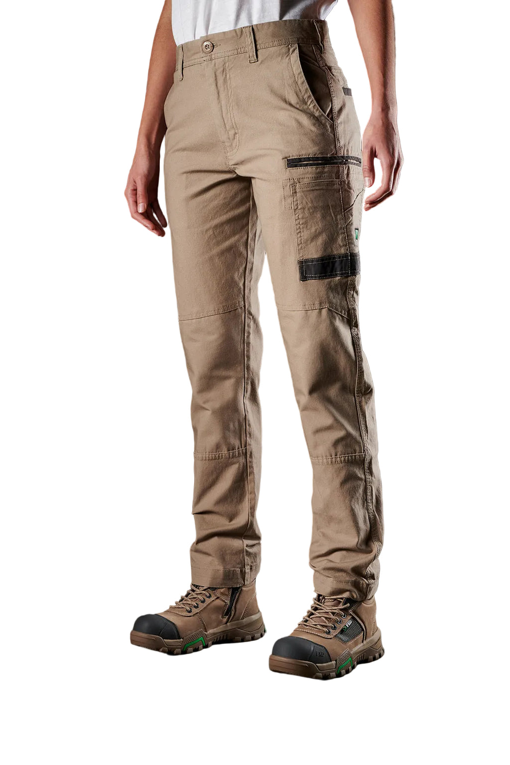 FXD Womens WP-3W Stretch Pants (FX11906200) Khaki