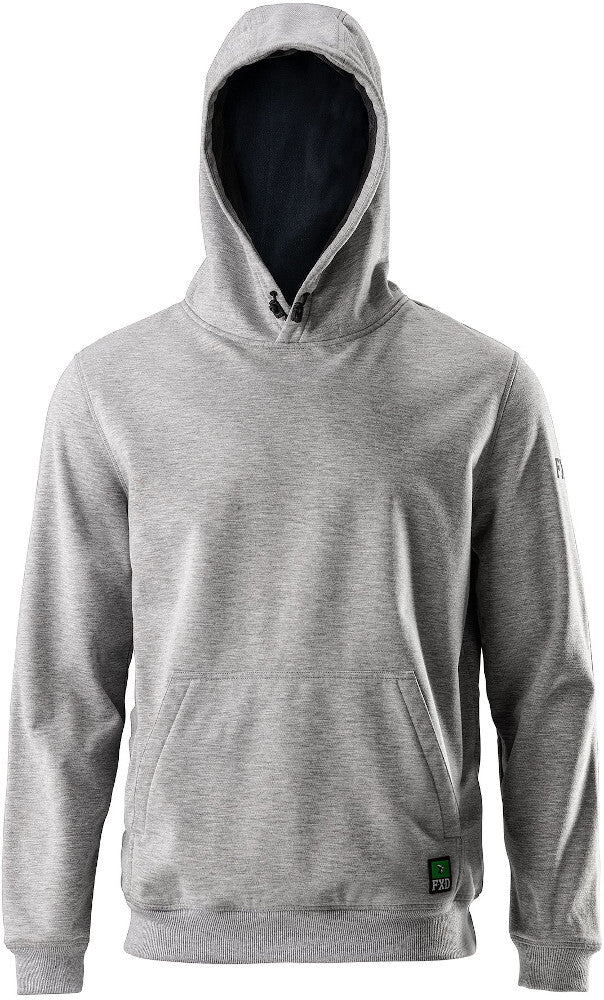 FXD Mens WF-1 Bonded Membrane Fleece Hoodie (FX01903500) Grey Marle