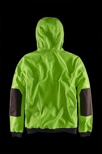 FXD Mens WF-1 Bonded Membrane Fleece Hi Vis Hoodie (FX01903500) Yellow