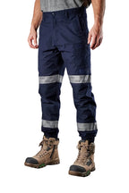 FXD Mens WP-4T Reflective Cuffed Work Pants (FX02106017) Navy