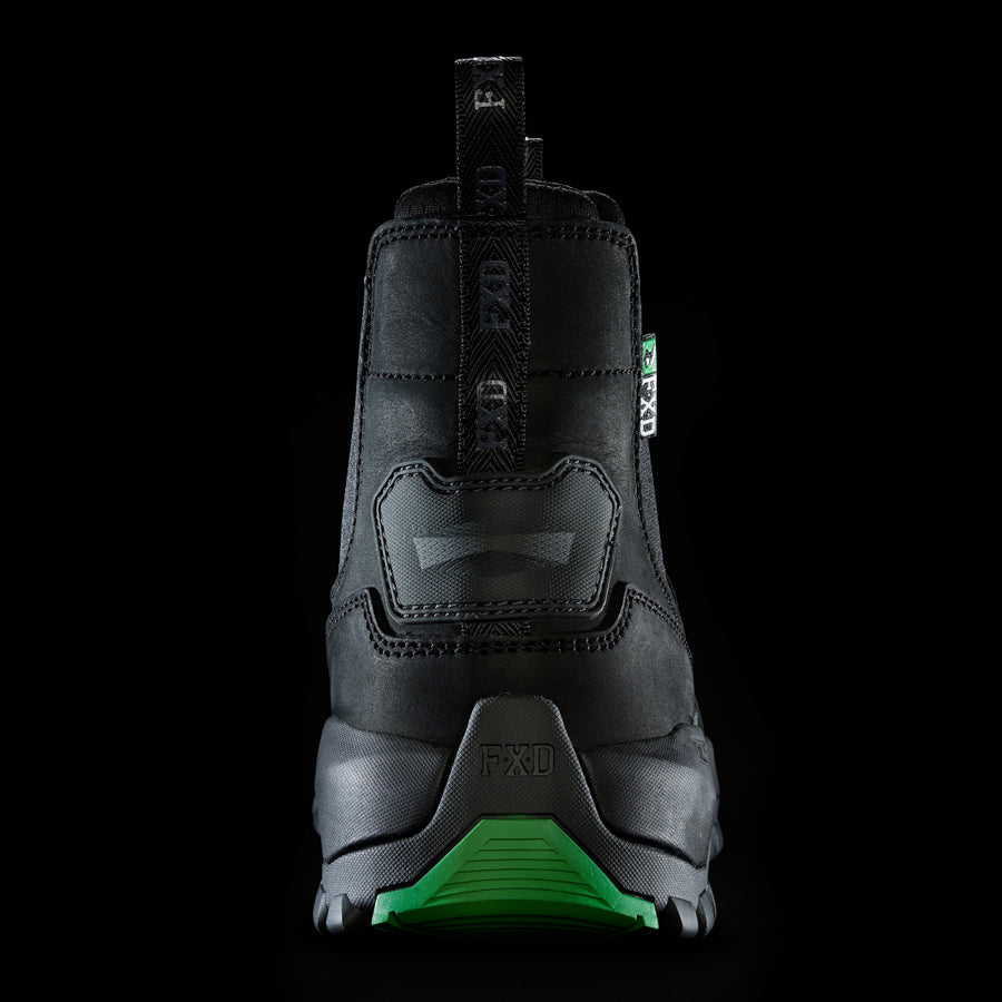 FXD Mens WB-4 Slip-On Safety Boots (FXWB4) Black