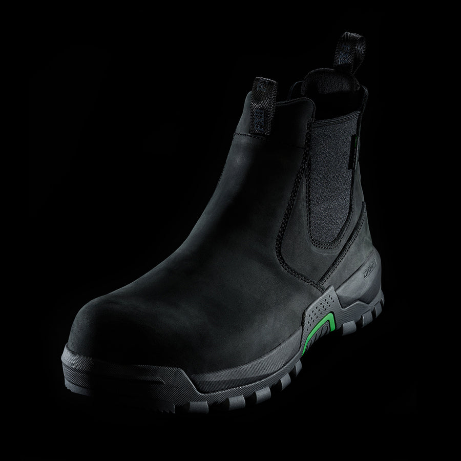 FXD Mens WB-4 Slip-On Safety Boots (FXWB4) Black