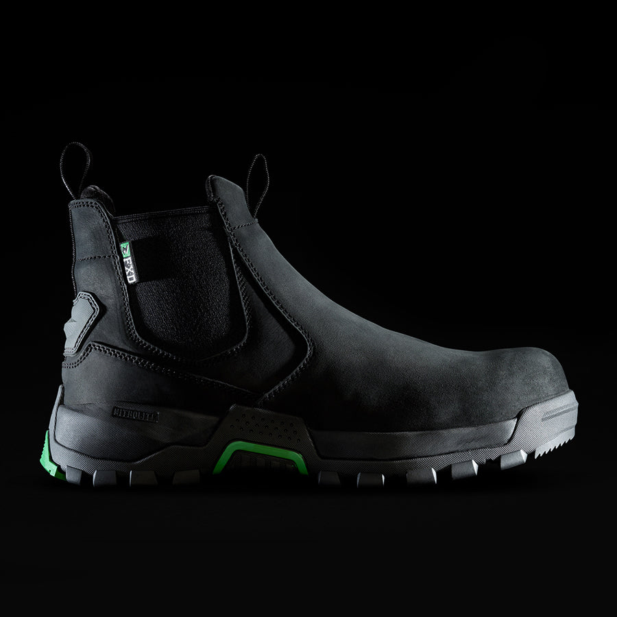 FXD Mens WB-4 Slip-On Safety Boots (FXWB4) Black