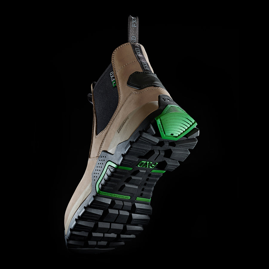 FXD Mens WB-4 Slip-On Safety Boots (FXWB4) Stone