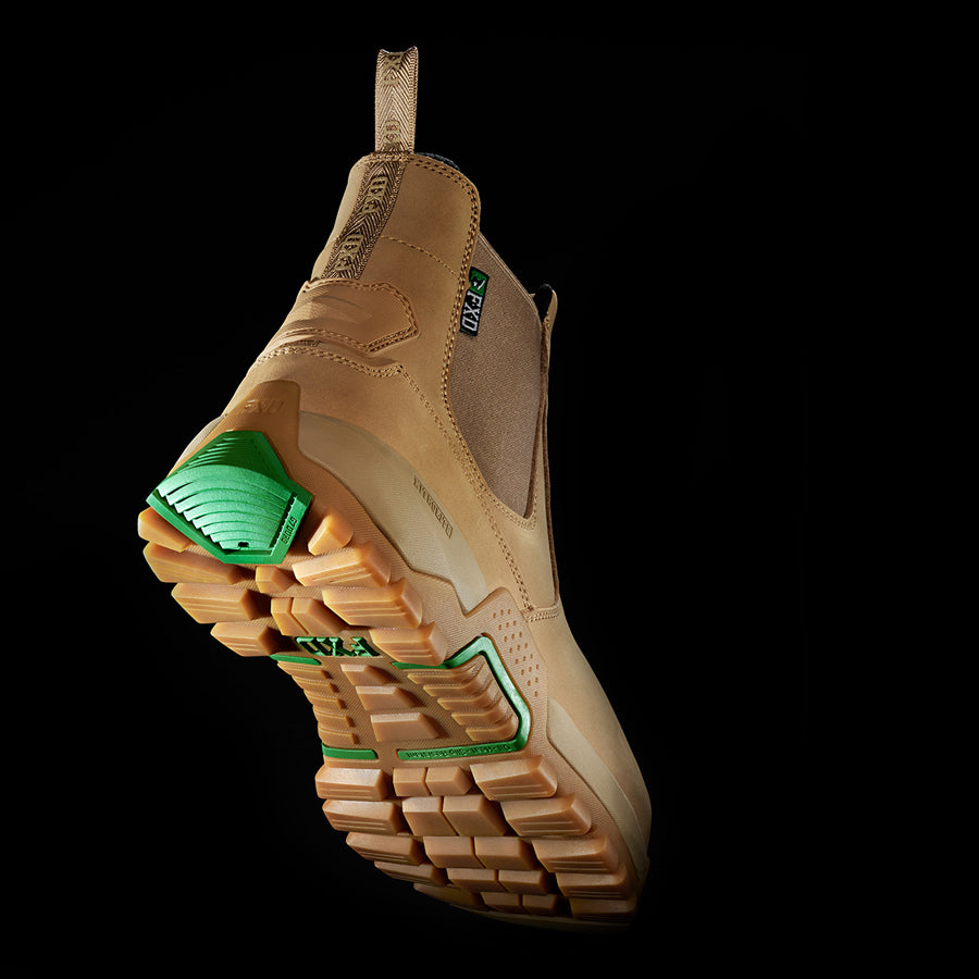 FXD Mens WB-4 Slip-On Safety Boots (FXWB4) Wheat