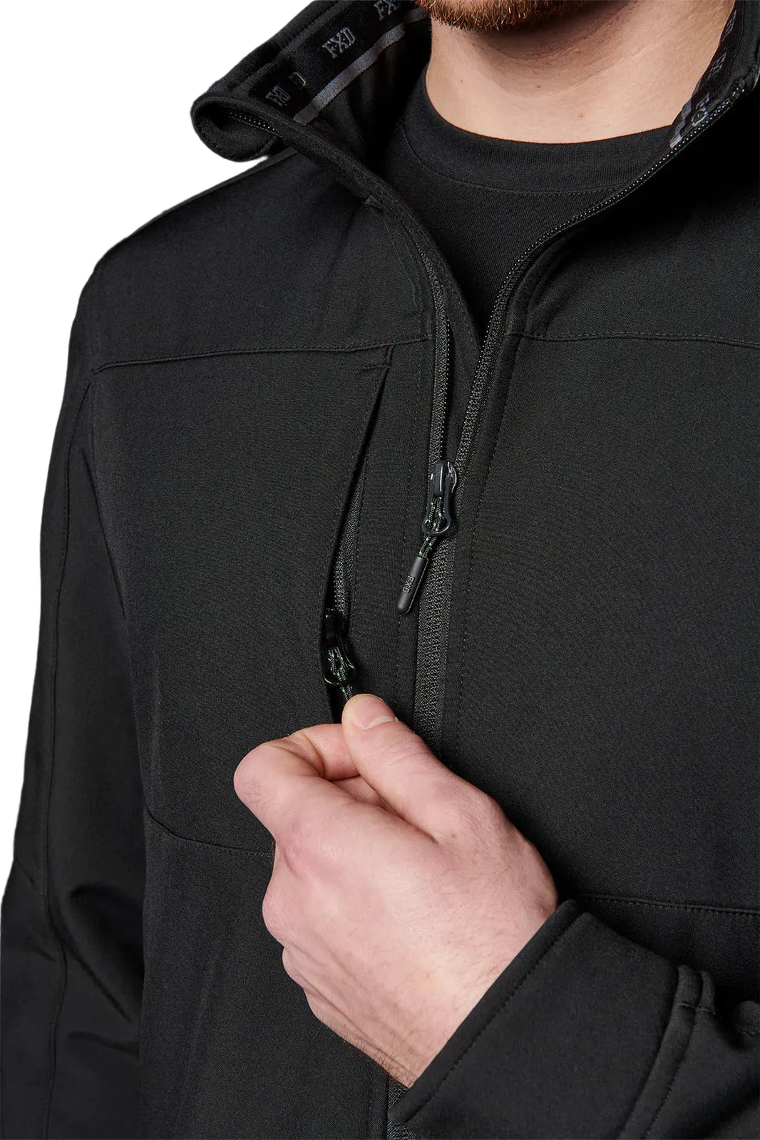 FXD Mens WO-3 Softshell Jacket (FX02207003) Black