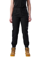 FXD Womens Cuffed Work Pants (WP-8W) Black