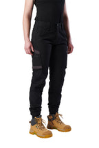 FXD Womens Cuffed Work Pants (WP-8W) Black