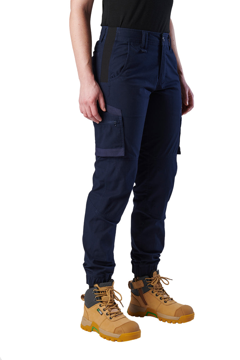 FXD Womens Cuffed Work Pants (WP-8W) Navy