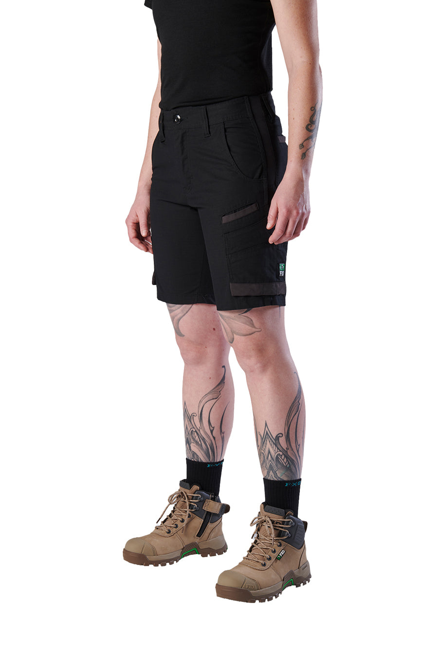 FXD Womens Work Shorts (WS-5W) Black