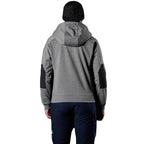 FXD Womens WF-3W 3 Layer Bonded Membrane Fleece Hoodie (FX12404101) Charcoal Marle [SD]