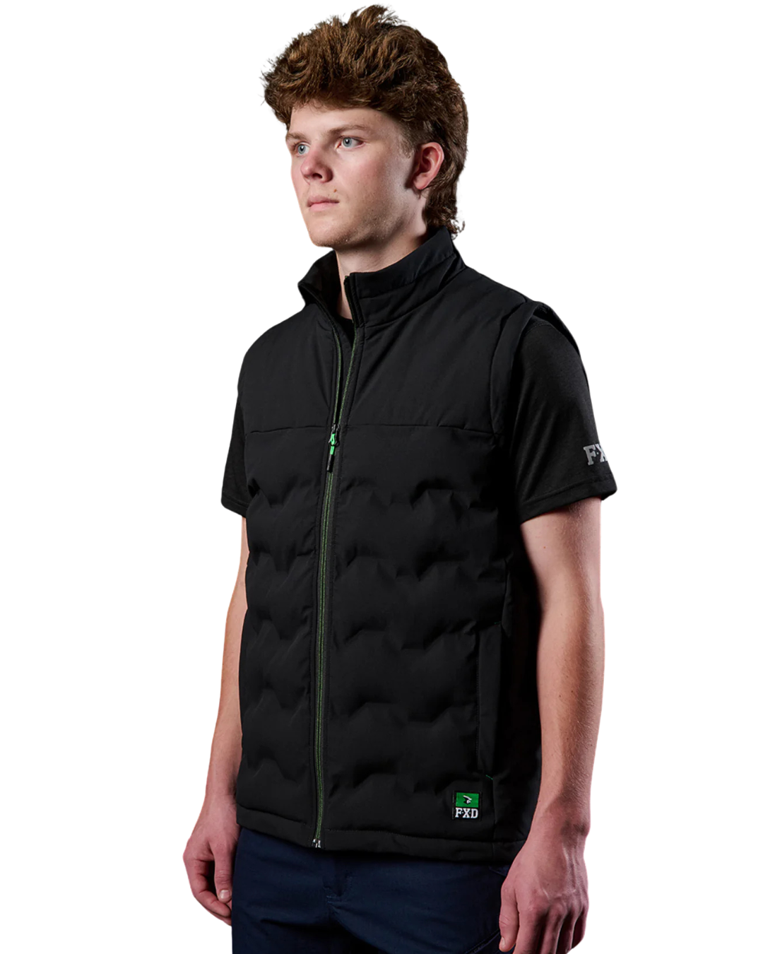 FXD Mens WO-6 Puffer Vest (FX02407005) Black