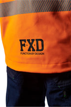 FXD Mens WO-3T Softshell Taped Jacket (FX02407006) Orange [SD]