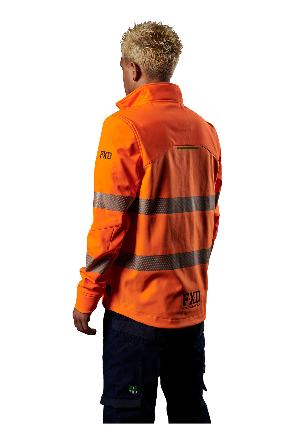 FXD Mens WO-3T Softshell Taped Jacket (FX02407006) Orange [SD]