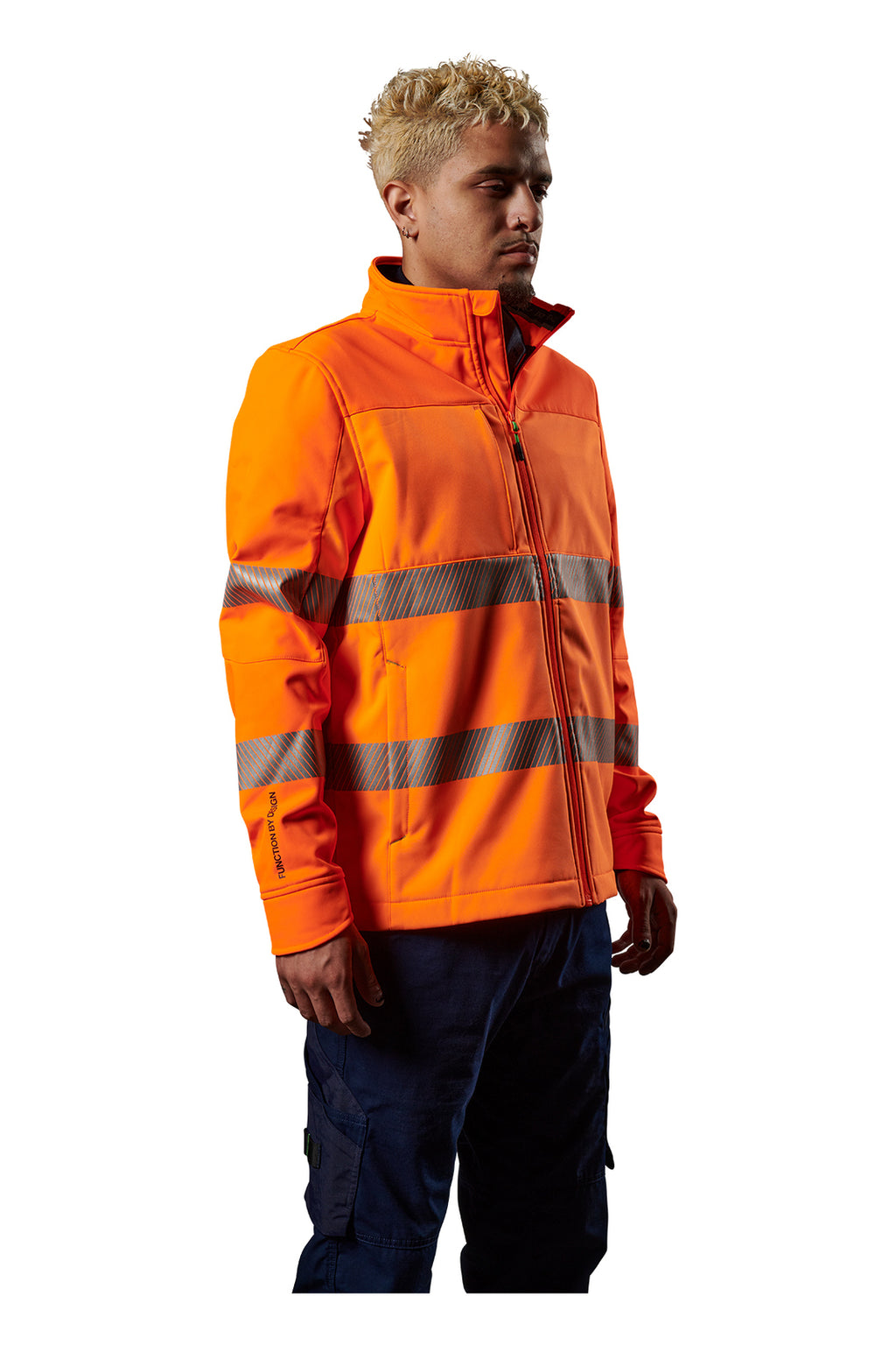 FXD Mens WO-3T Softshell Taped Jacket (FX02407006) Orange [SD]