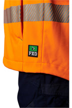 FXD Mens WO-3T Softshell Taped Jacket (FX02407006) Orange [SD]