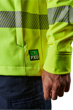 FXD Mens WO-3T Softshell Taped Jacket (FX02407006) Yellow [SD]