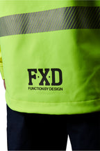 FXD Mens WO-3T Softshell Taped Jacket (FX02407006) Yellow [SD]
