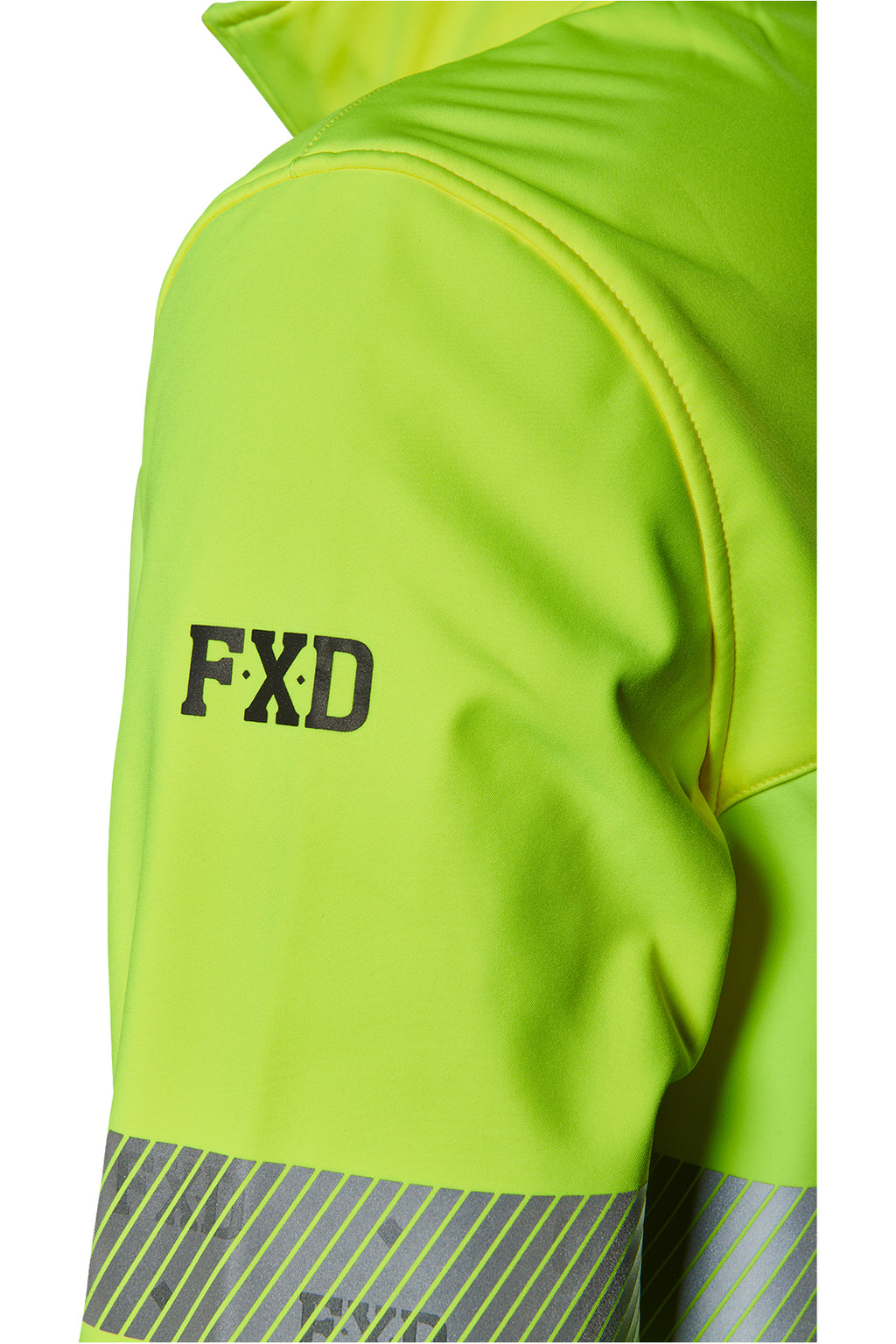 FXD Mens WO-3T Softshell Taped Jacket (FX02407006) Yellow [SD]