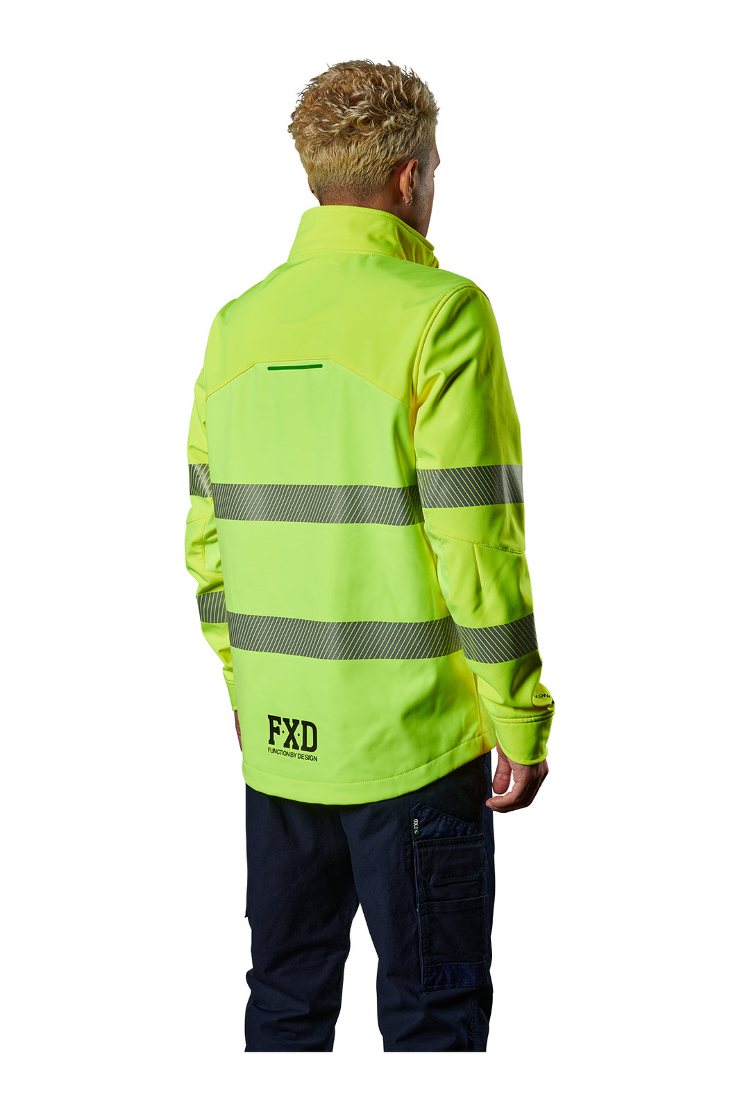 FXD Mens WO-3T Softshell Taped Jacket (FX02407006) Yellow [SD]