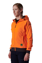 FXD Womens WF-3W 3 Layer Bonded Membrane Fleece Hoodie (FX12404101) Orange [SD]