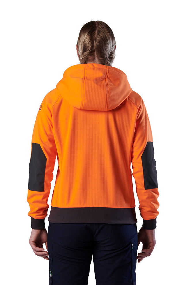 FXD Womens WF-3W 3 Layer Bonded Membrane Fleece Hoodie (FX12404101) Orange [SD]