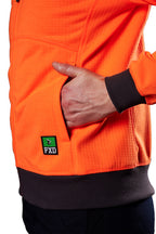 FXD Womens WF-3W 3 Layer Bonded Membrane Fleece Hoodie (FX12404101) Orange [SD]
