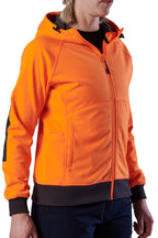 FXD Womens WF-3W 3 Layer Bonded Membrane Fleece Hoodie (FX12404101) Orange [SD]