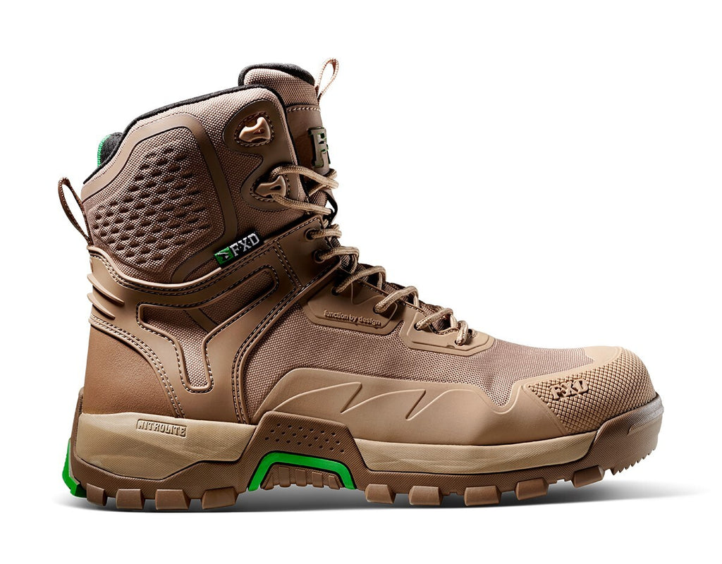 FXD Mens WB-5 6" Work Boots (FXWB5) Stone