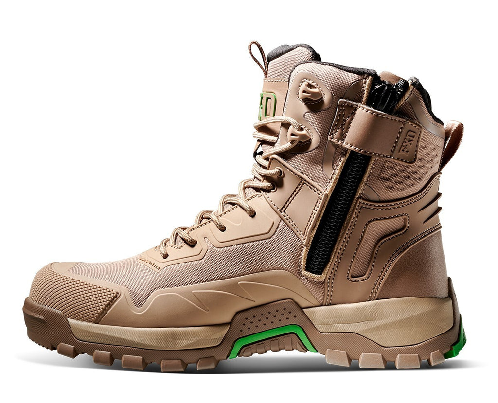 FXD Mens WB-5 6" Work Boots (FXWB5) Stone