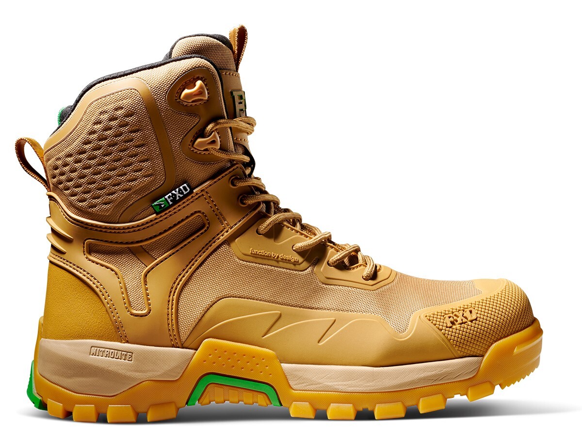 FXD Mens WB-5 6" Work Boots (FXWB5) Wheat