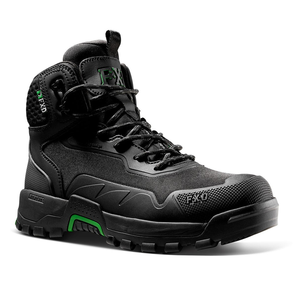 FXD Mens WB-6 4.5" Work Boots (FXWB6) Black