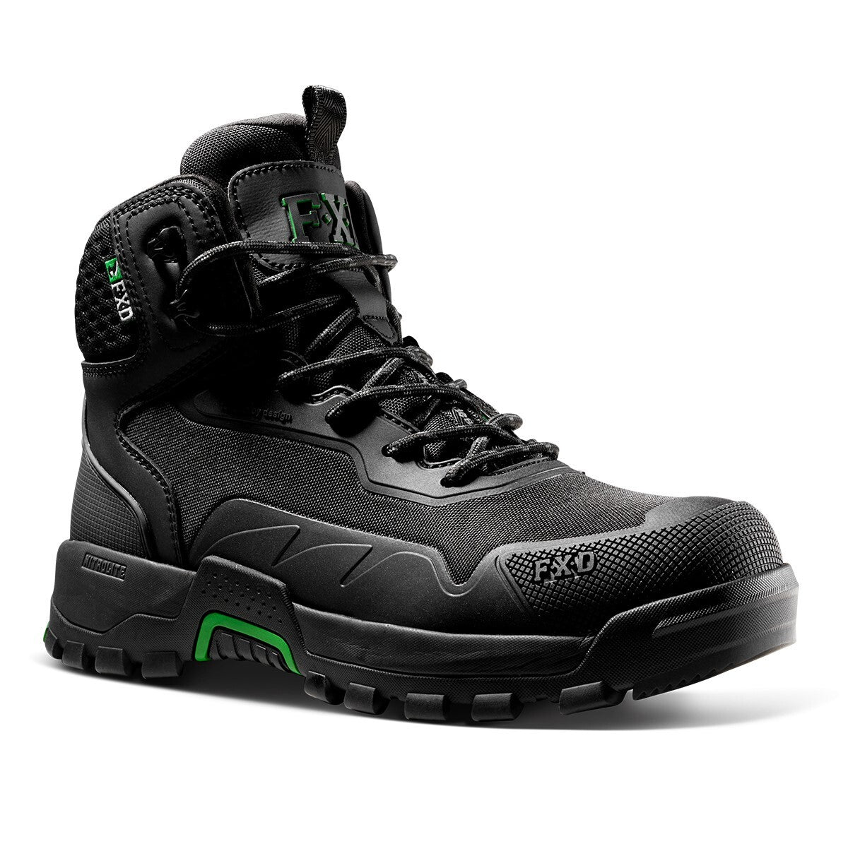 FXD Mens WB-6 4.5" Work Boots (FXWB6) Black