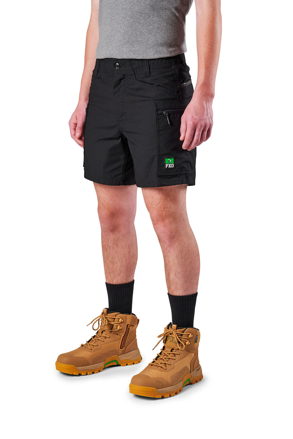 FXD Mens WS-6 Work Shorts (FX02306021) Black