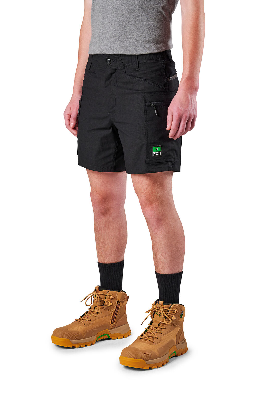 FXD Mens WS-6 Work Shorts (FX02306021) Black