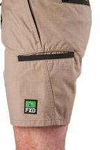FXD Mens WS-7 Work Shorts (FX02306022) Khaki