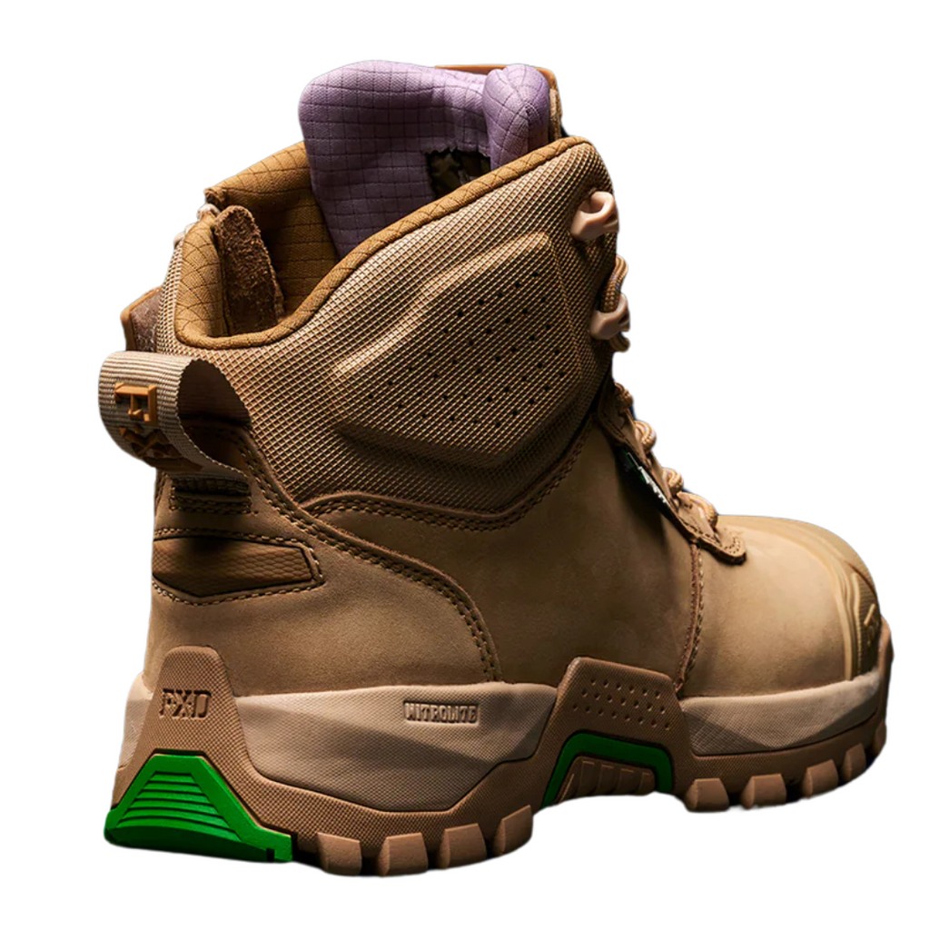 FXD Womens WB-2W Mid Cut Work Boots (FXWB2W) Clay