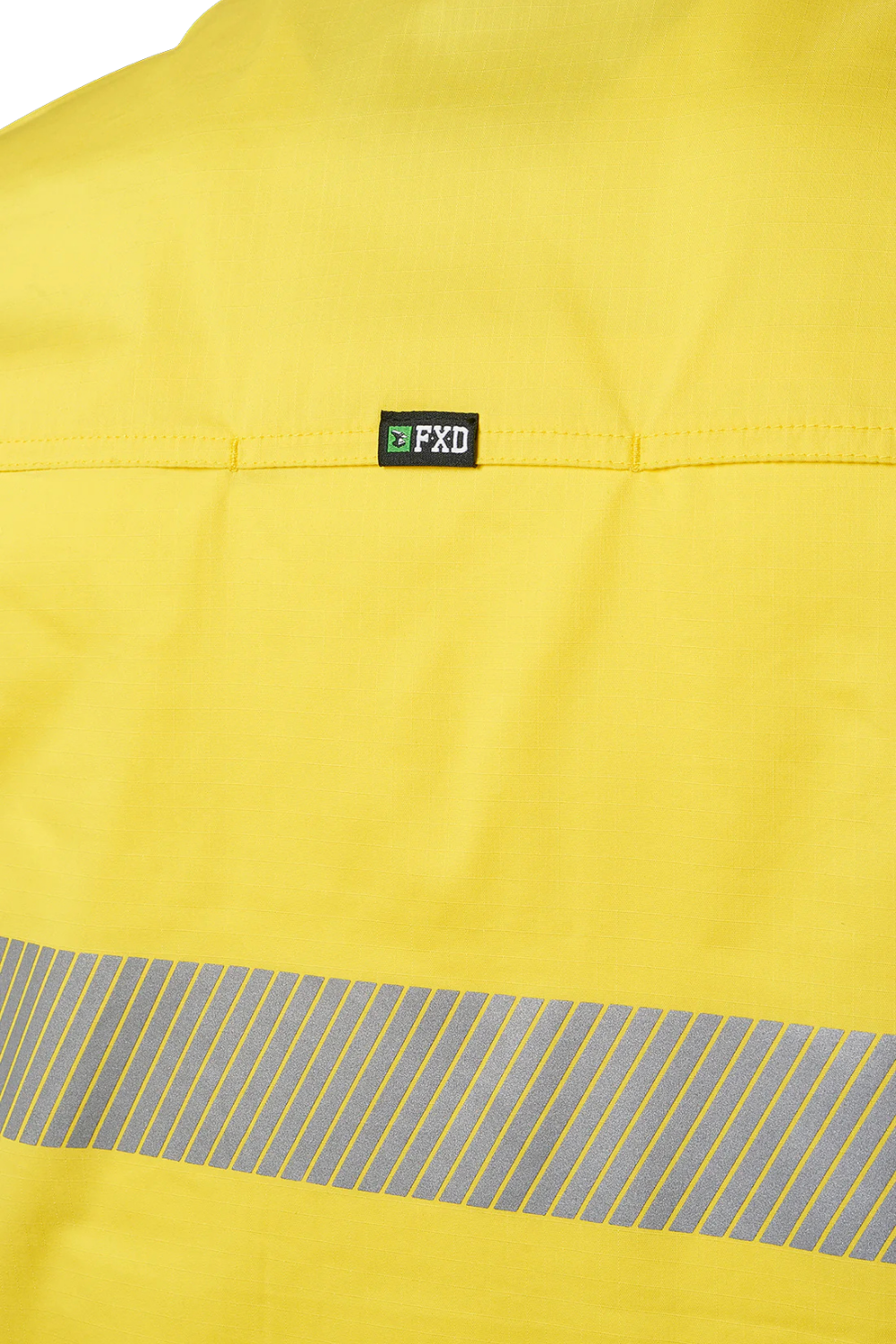 FXD Mens LSH-2T Hi Vis L/S Workshirt (FX02404003) Yellow [SD]