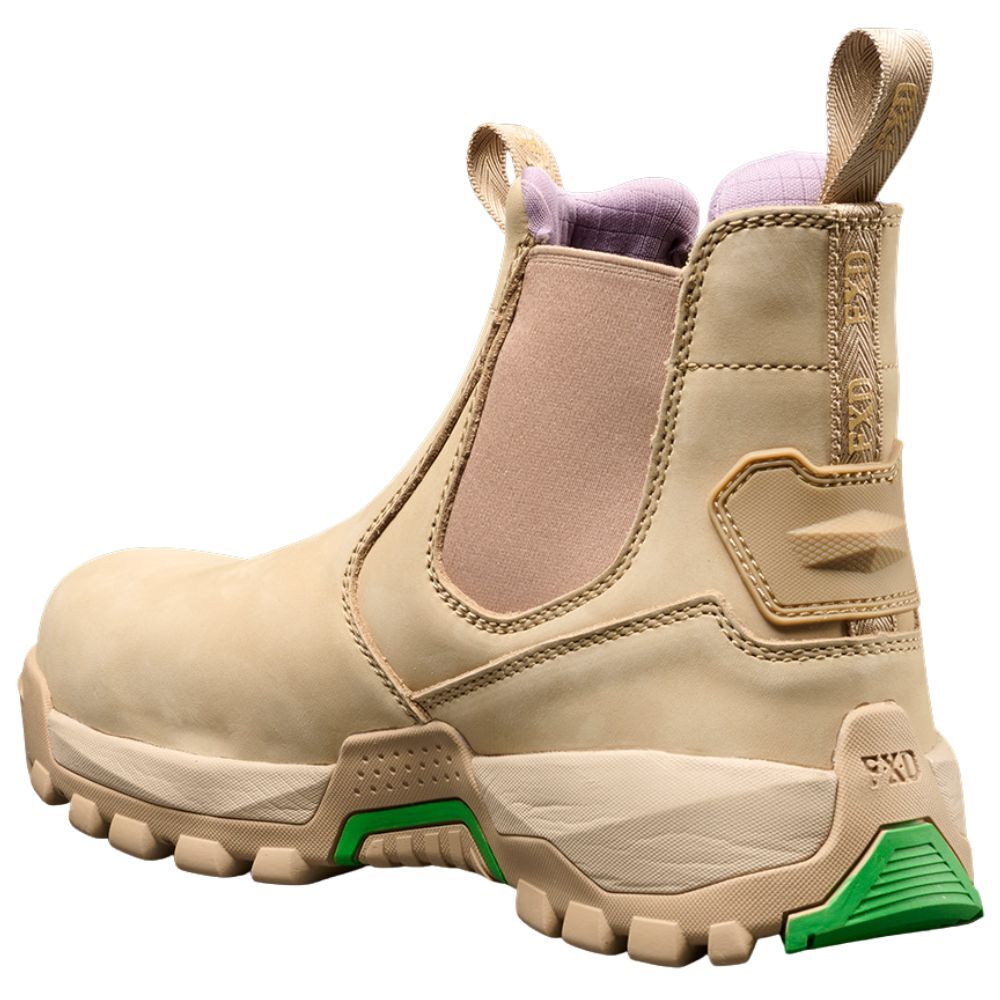 FXD Womens WB-4W Slip On Work Boots (FXWB4W) Clay
