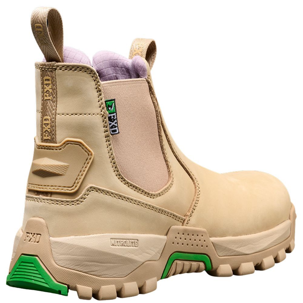 FXD Womens WB-4W Slip On Work Boots (FXWB4W) Clay