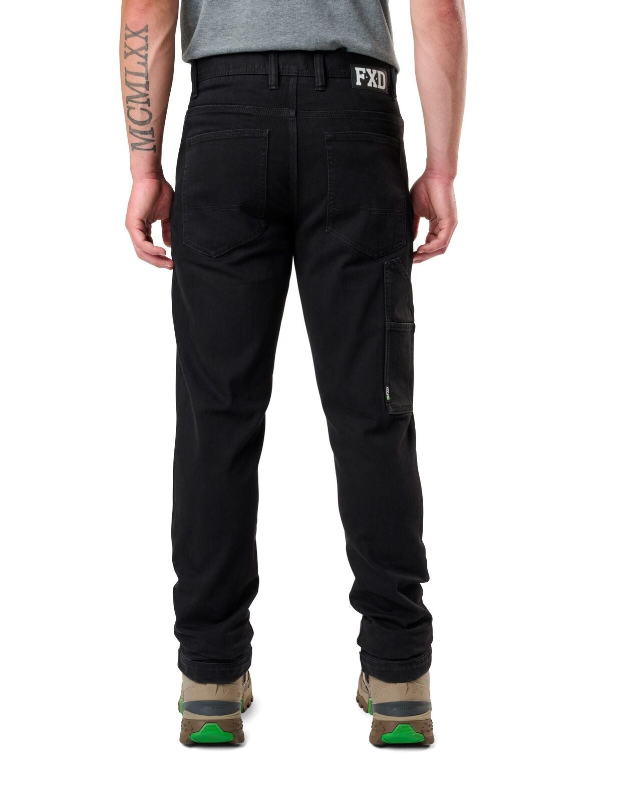 FXD Mens WD-4 Coolmax Stretch Denim Work Pants (FX02406023) Black