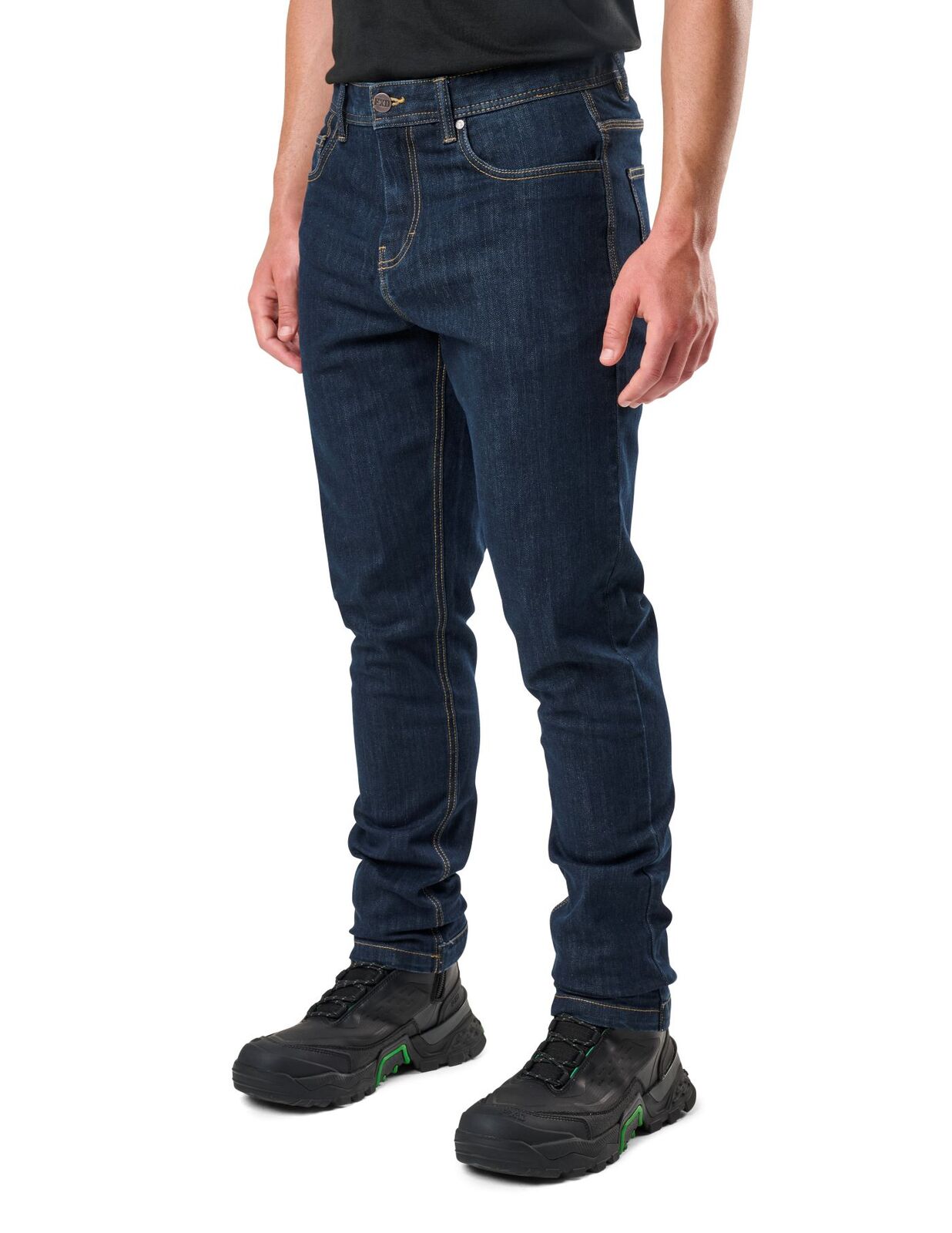 FXD Mens WD-4 Coolmax Stretch Denim Work Pants (FX02406023) Dark Blue