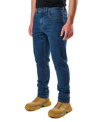 FXD Mens WD-4 Coolmax Stretch Denim Work Pants (FX02406023) Mid Blue