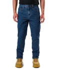 FXD Mens WD-4 Coolmax Stretch Denim Work Pants (FX02406023) Mid Blue