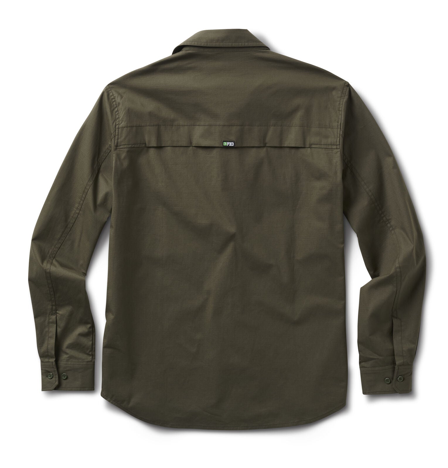 FXD Mens LSH-3 Vented Tech L/S Work Shirt (FX02504001) Green