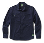 FXD Mens LSH-3 Vented Tech L/S Work Shirt (FX02504001) Navy