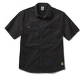 FXD Mens SSH-3 Vented Tech S/S Work Shirt (FX02504002) Black